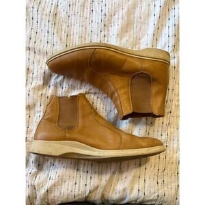Amberjack Men’s Chelsea Boot Size 10.5 Honey Tan Leather